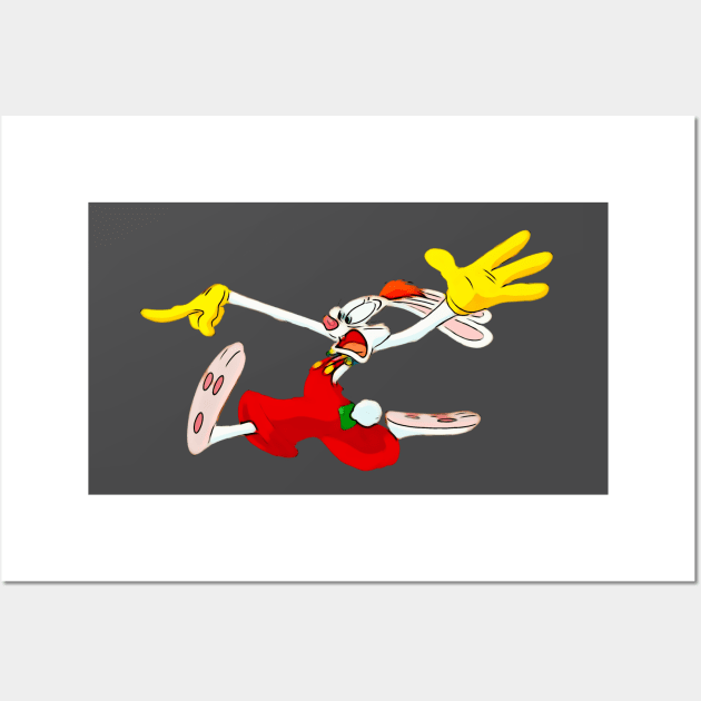 Who Framed Roger Rabbit Wall Art by RainbowRetro